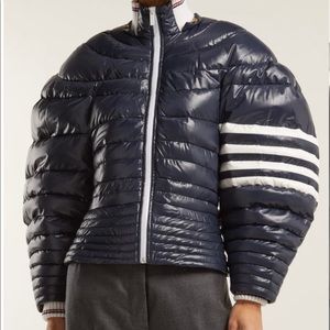 THOM BROWNE Exaggerated Padded Sleeve Jacket